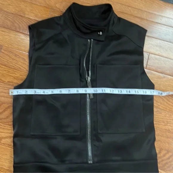 Burberry Black Sleeveless Jumpsuit High Neck